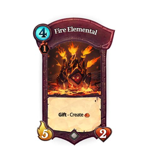 Fire Elemental Official Faeria Wiki