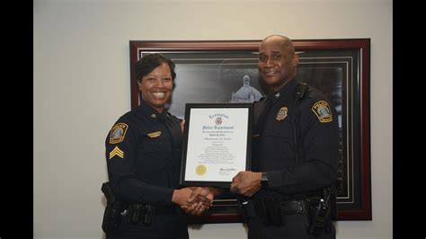 Thomasena Grider First African American Female Sergeant At Lexington Police Youtube