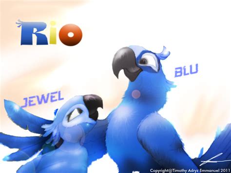 Rio Blu And Jewel By Adry53 On Deviantart