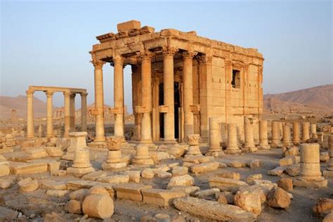 Palmyre Le Temple De Baalshamin Détruit Par Daech