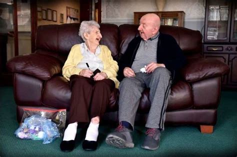 mom 98 moves into care home to look after her 80 year old son because “you never stop being a mum”