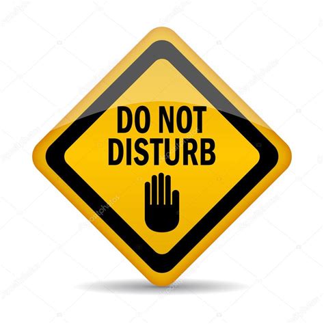Do Not Disturb Stock Vector By ©arcady 50234799