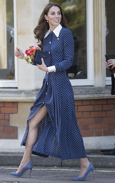 Kate Middleton Is Elegant In As She Visits A D Day Exhibition At Bletchley Park Daily Mail Online