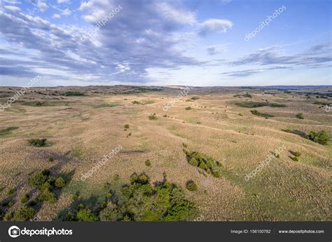 Aerial View Of Nebraska Sandhills Stock Photo By ©pixelsaway 156150782