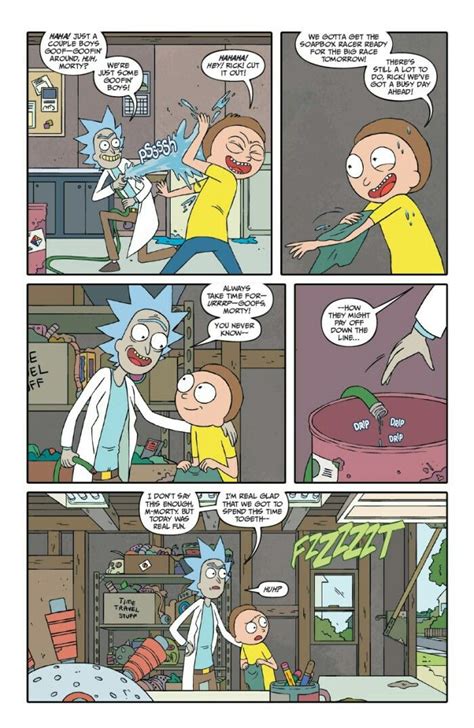 Rick And Morty Comic Rick And Morty Poster Gravity Falls Funny Morty