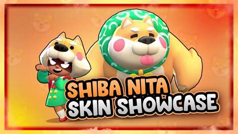 Shiba Nita Skin Showcase Brawl Stars Youtube