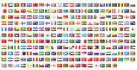 Sie besteht in der regel aus einem tuch, aber auch andere materialien, wie papier, plastik oder metall, finden verwendung. pixey.de » free Download - Alle Flaggen der Welt ...