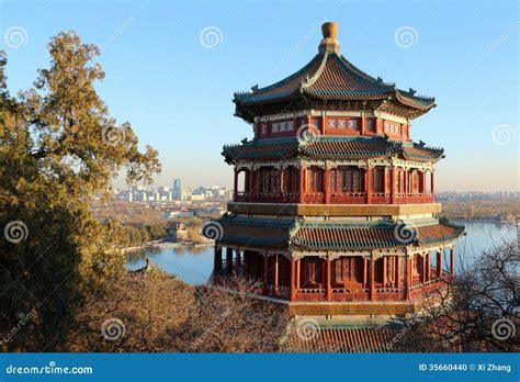 Beijing Summer Palace China Stock Photo Image 35660440