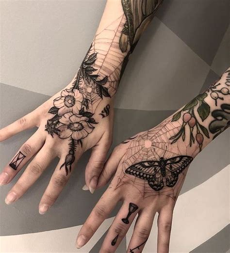 Hand Tattoo Ideas For Girls Female Hand Tattoos In 2021 Hand