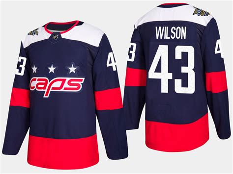 Do you own a suite at this stadium? Men's Washington Capitals #43 Tom Wilson Jersey Navy ...