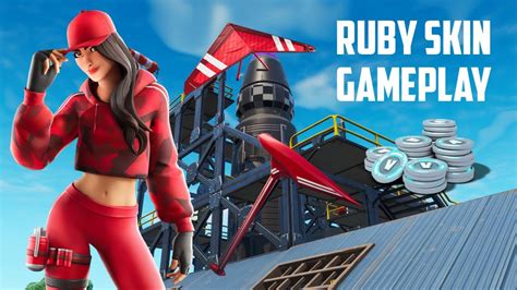 Fortnite Ruby Skin Gameplay Youtube