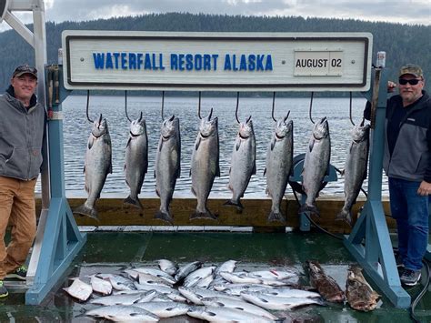 Alaska 4 Day 3 Night Waterfall Resort All Inclusive Fishing Package