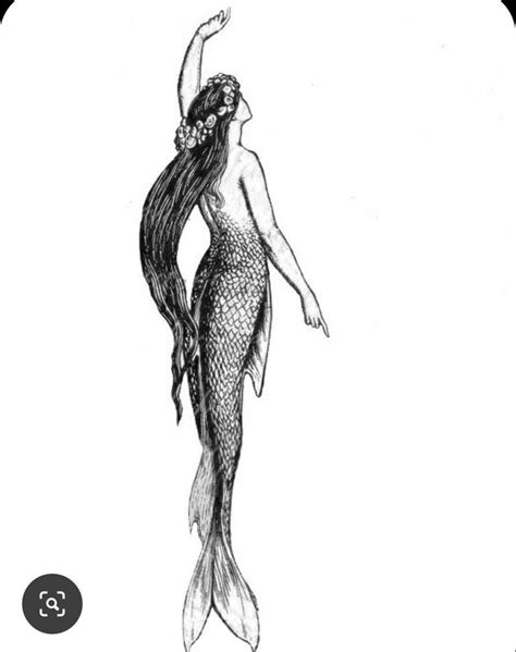 Vintage Mermaid Tattoo Mermaid Tattoo Designs Tattoo Sleeve Designs