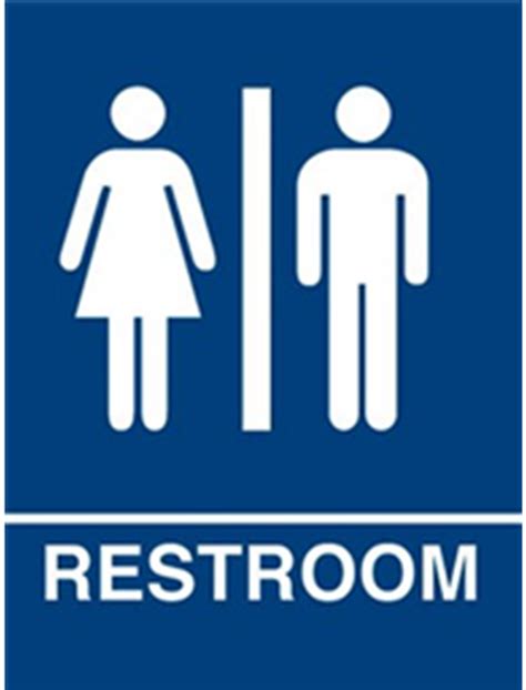 School Clipart Washroom Restroom Sign Board Png Download Full
