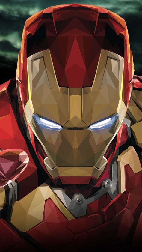 Download wallpapers iron man for desktop and mobile in hd, 4k and 8k resolution. Iron Man Polygon Art iPhone Wallpaper - iPhone Wallpapers ...