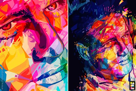 Alessandro Pautasso Aposta Nas Cores Para Criar Retratos Abstratos