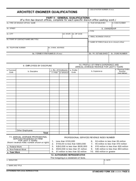 Sf 330 Part Ii 2004 2024 Form Fill Out And Sign Printable Pdf