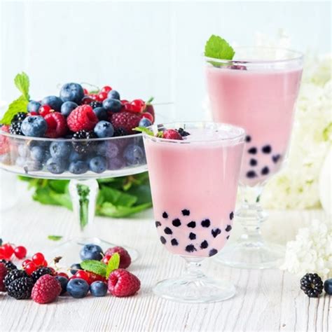 Shott Three Berry Bubble Tea Recipe With Good Food Warehouse Best