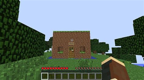 Minecraft Redditor Creates Gigantic Castle Using Dirt Blocks