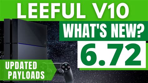 Leeful V10 Ps4 672 Jailbreak New Release Whats New Guide