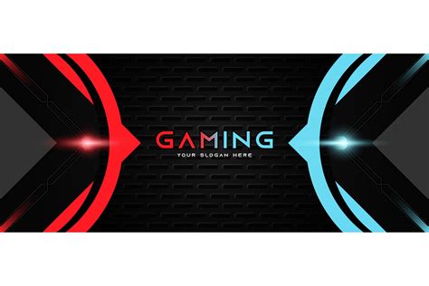 Gaming Banner Header Background Graphic By Artmr · Creative Fabrica