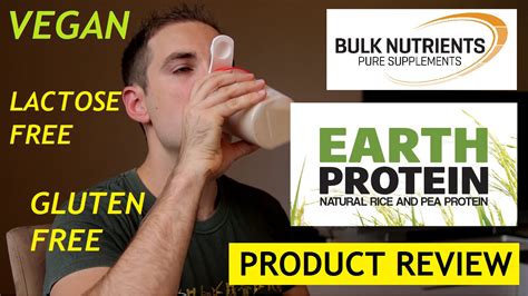 Bulk Nutrients Earth Protein Review Youtube