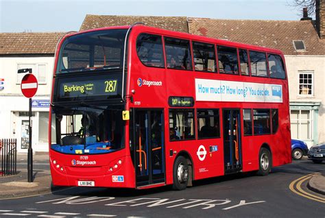 London Bus Routes Route 287 Barking Rainham Abbey Wood Lane