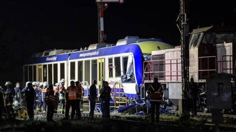 Trains Collide In Germany Killing 2 And Injuring 14