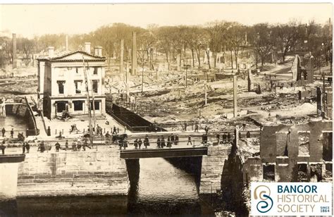 Fire Of 1911 Walking Tour Bangor Historical Society