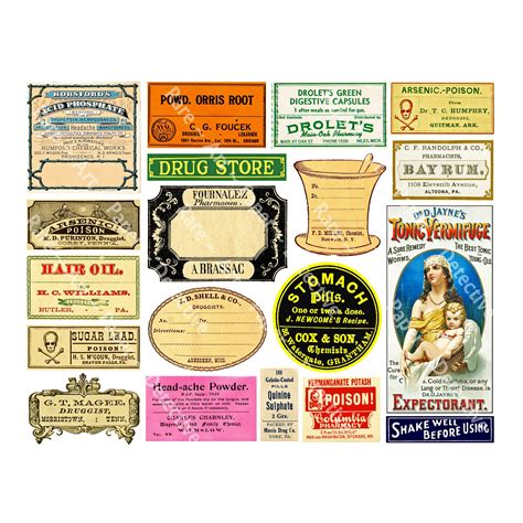 This 18 Facts About Old Time Medicine Bottle Labels Most Pharmacies