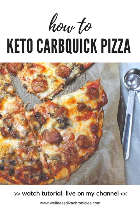 This Video Demonstrates How To Make A Topping Load Keto Pizza Using
