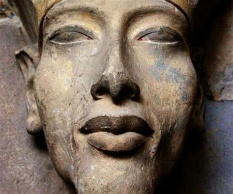 King Akhenaten Father Of Tutankhamen Egyptian Museum Cairo