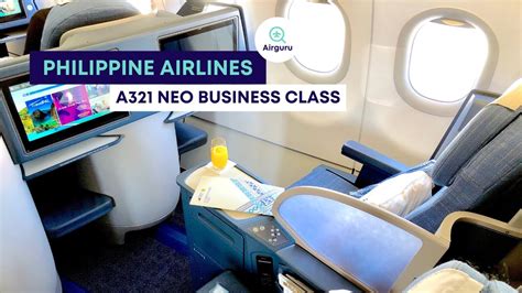 Philippine Airlines Business Class A321neo Review Manila Bangkok Youtube