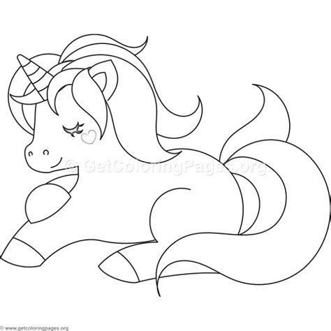 We hope you enjoy our online coloring books! Unicorn with Heart Coloring Pages - GetColoringPages.org