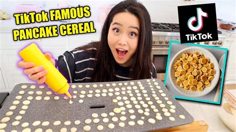 We Tested Viral Tiktok Life Food Hacks Famous Pancake Cereal Youtube