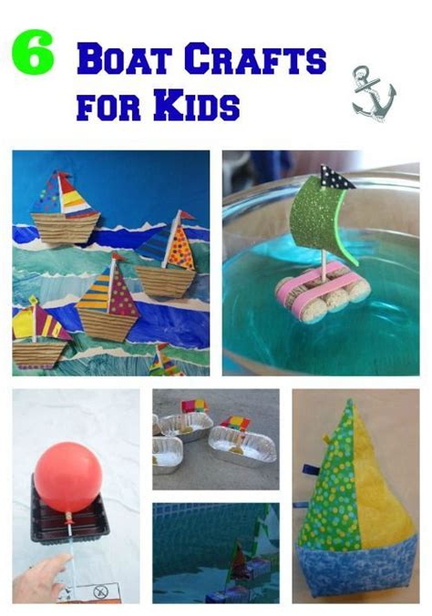 Boat Crafts For Kids Boat Crafts Boat Craft Kids Craft Activities