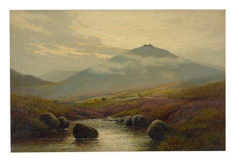 Alfred Fontville De Breanski On The River Lyd Dartmoor European
