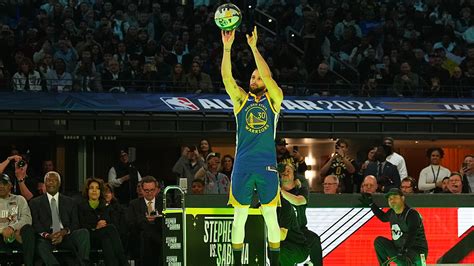 Stephen Curry Defeats Sabrina Ionescu In Historic 3 Point Challenge