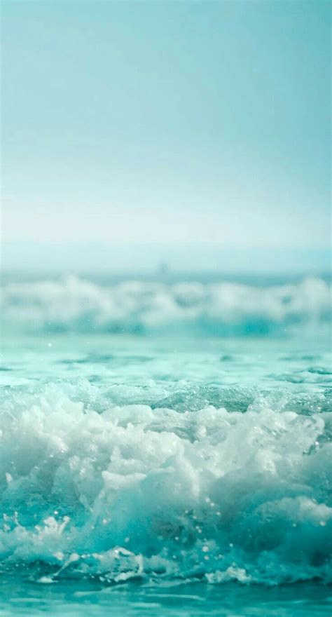 Aesthetic background blue and cute image 3259229 on favim com. İcon | Ocean wallpaper, Blue aesthetic pastel, Beach wallpaper