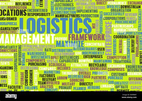 Logistics In Scm And Dcm Business Concept Stock Photo Alamy