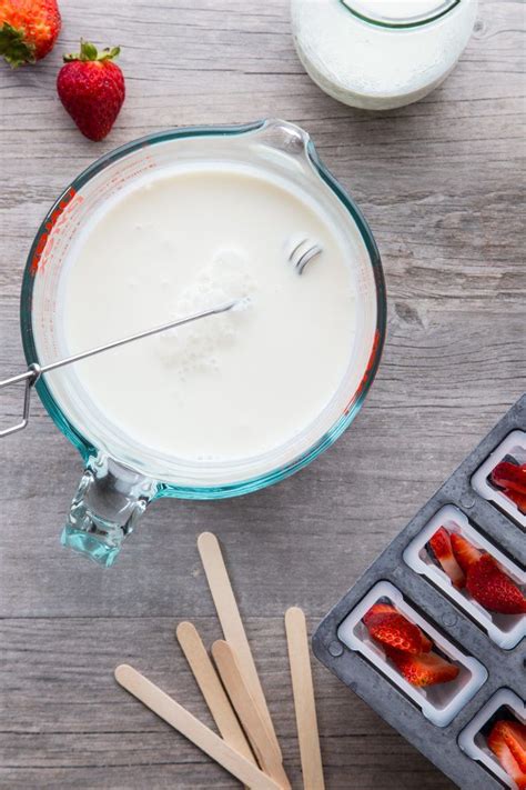 Creamy Vanilla Berry Popsicles Made With Wholesome Milk Healthy