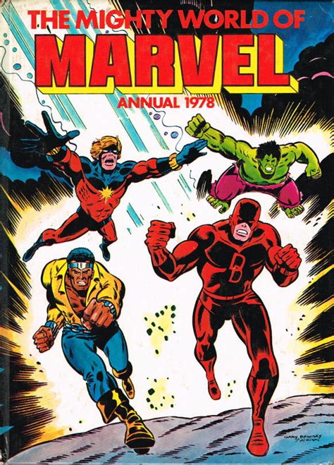Mighty World Of Marvel Annual Uk In Comics And Books Marvel Graphic