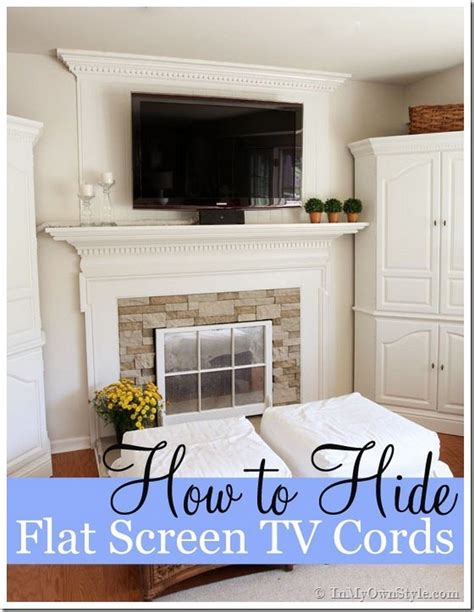 11 Tips To Hide Tv Wires And Other Cords Around Your Home