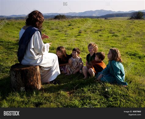 Jesus Teaching Children Stock Photo And Stock Images Bigstock