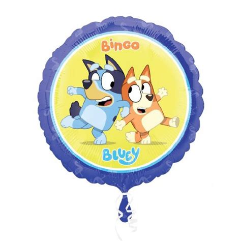 Bluey And Bingo Foil Balloon 18in 45cm Pk 1 Shop 10000 Party