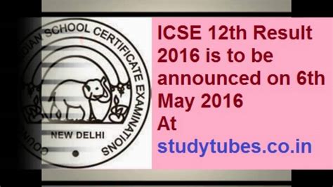 Isc Results 2018 Icse Class 10th Result 2018 Isc 12th Result 2018