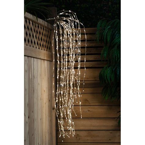Weeping 440 Light Led Lighted Tree In 2020 Lighted Tree Branches
