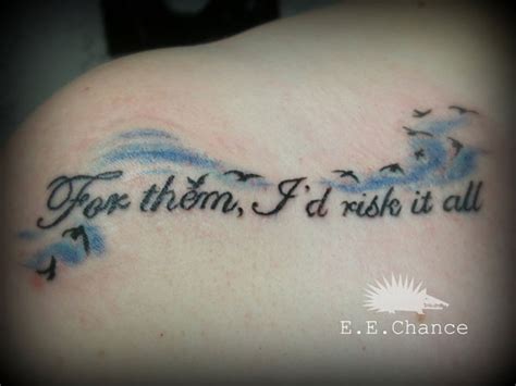 25 Warm Love Quote Tattoos Slodive