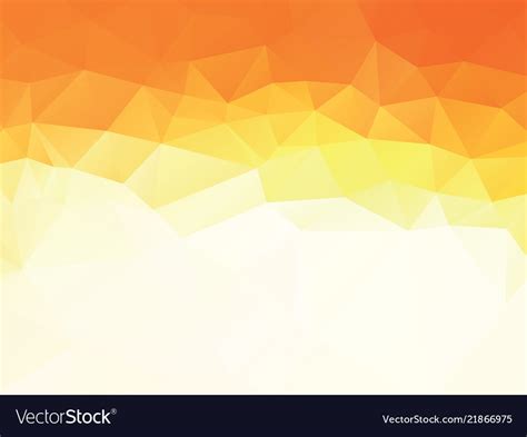 Abstract Orange Polygon Background Royalty Free Vector Image