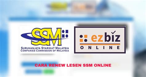 2.5.1 video cara daftar ssm online dan renew ssm online. Cara Renew SSM 2020 Online (Perbaharui ezBiz) - MY PANDUAN